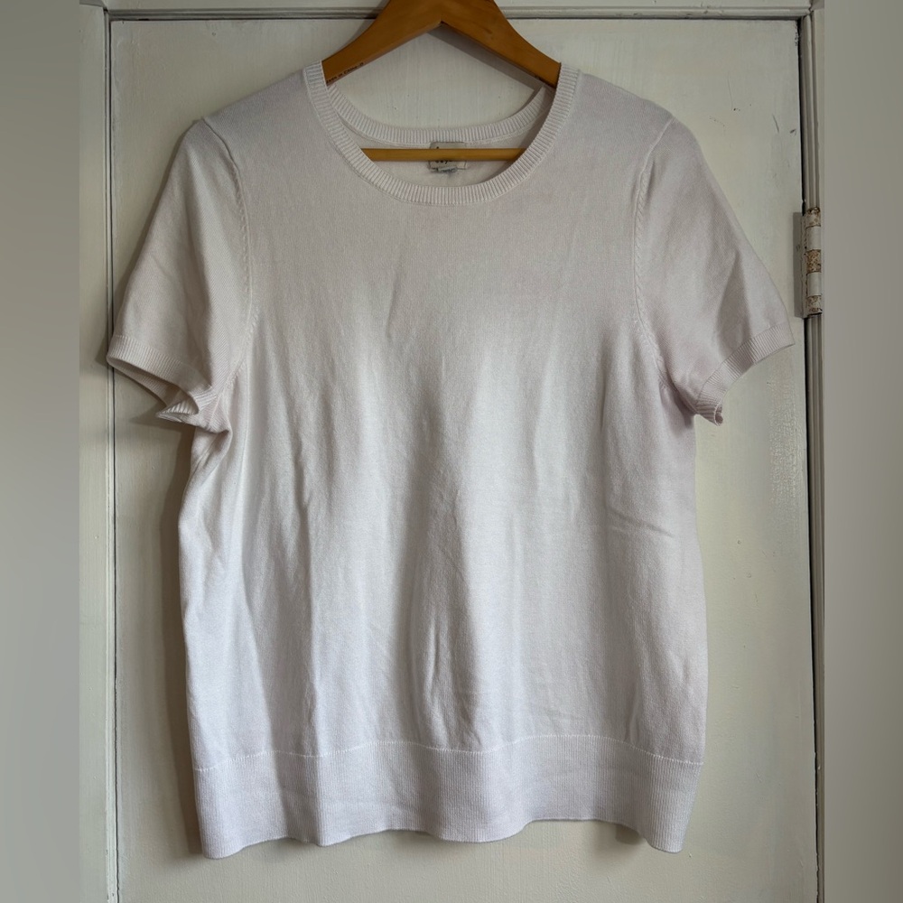 A New Day Soft White Short Sleeve Tee